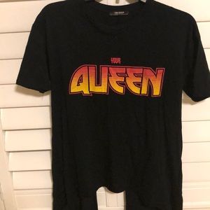 Zara Trafaluc shirt with back slit.